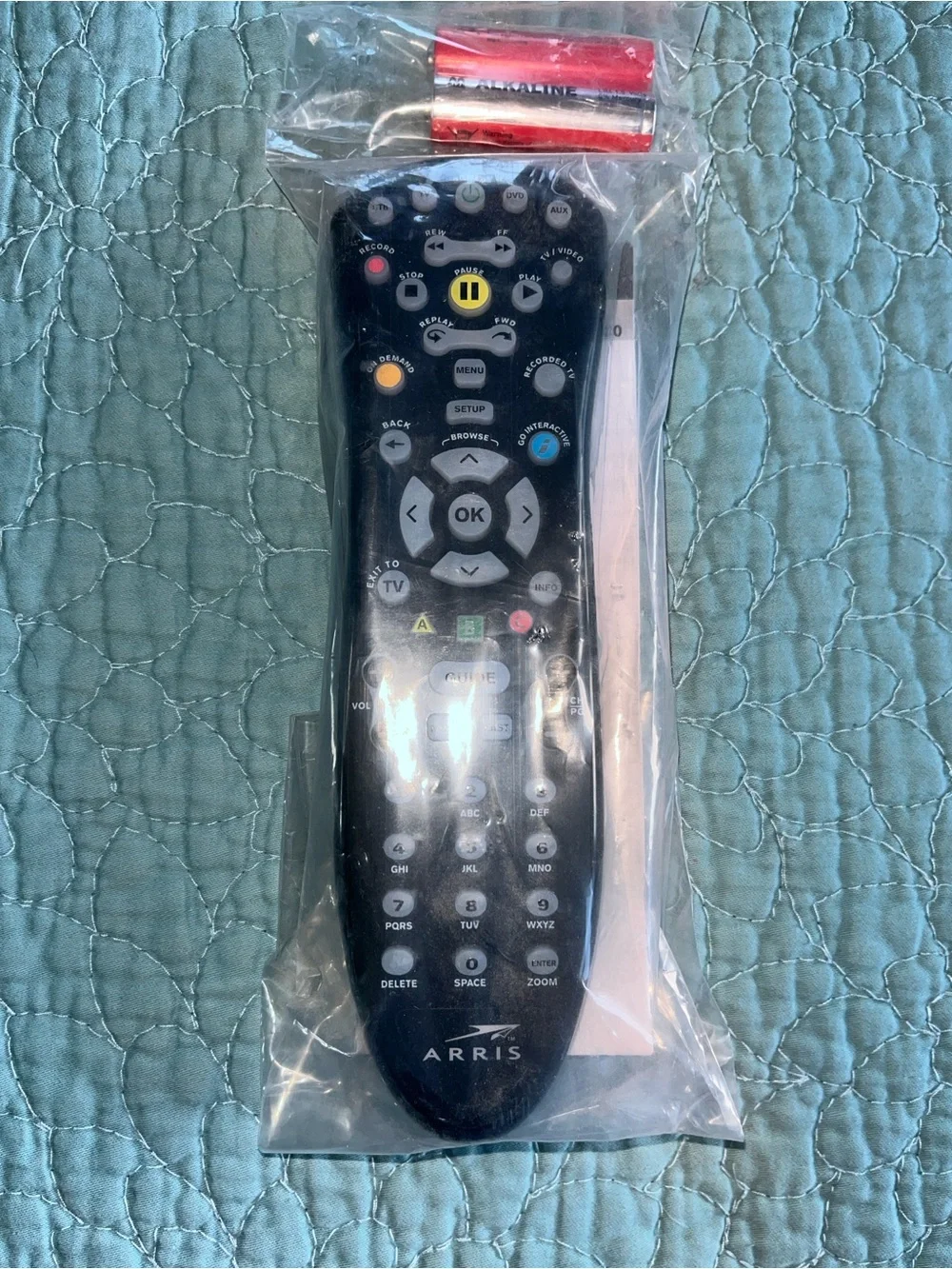 Arris Black Universal Remote Control for Cable Boxes